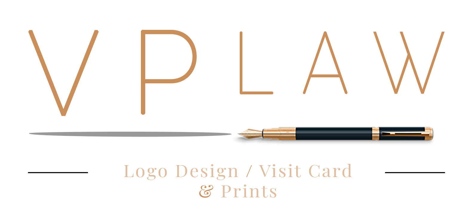 VP Law: Logo Design / Visit Card / Prints